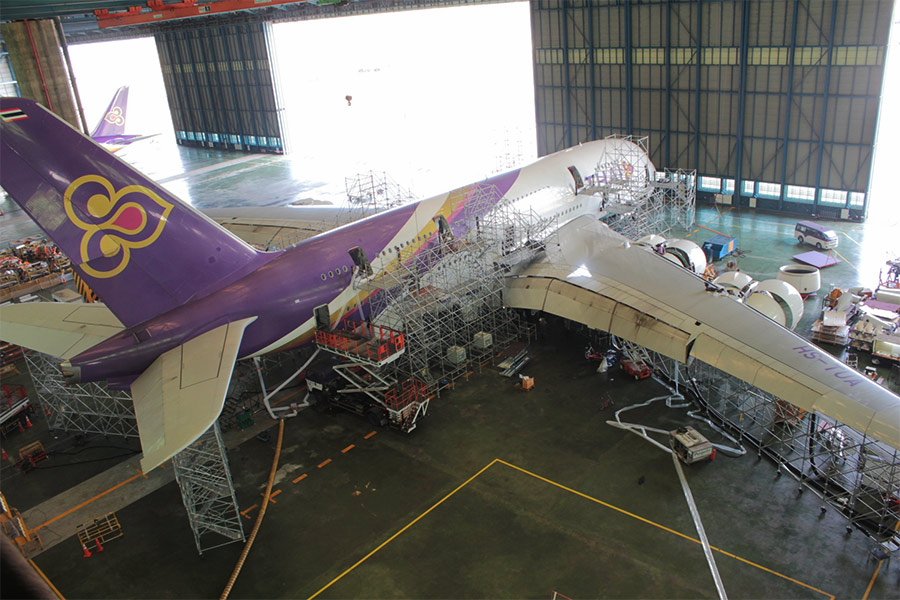 โครงการซ่อมบำรุงเครื่องบิน A380 - ซูคูท​ ไทย