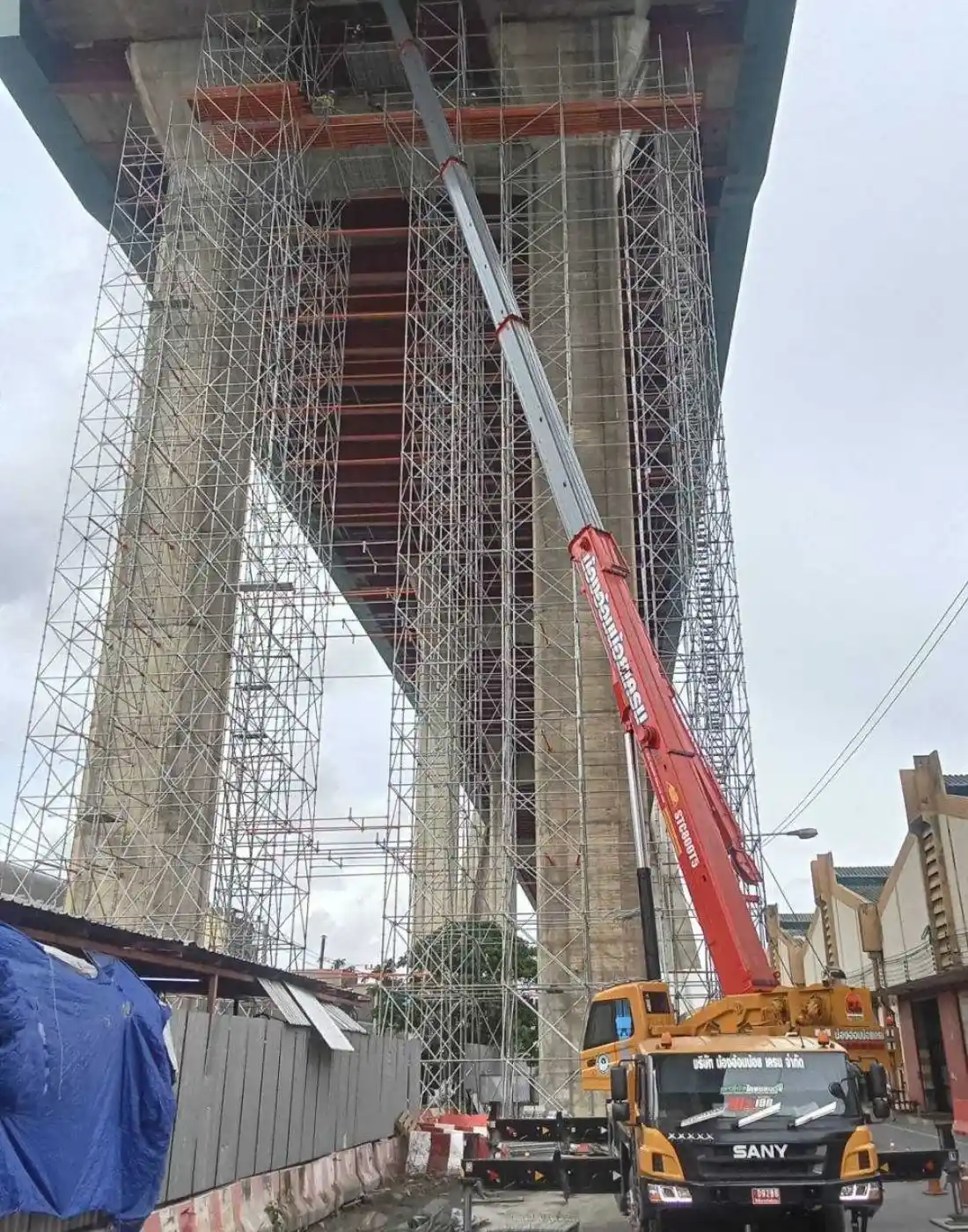 ซูคูทไทย | บริการรับเหมาติดตั้ง นั่งร้านลิ่มล็อค Ø48.6 mm., RING SCAFFOLD
