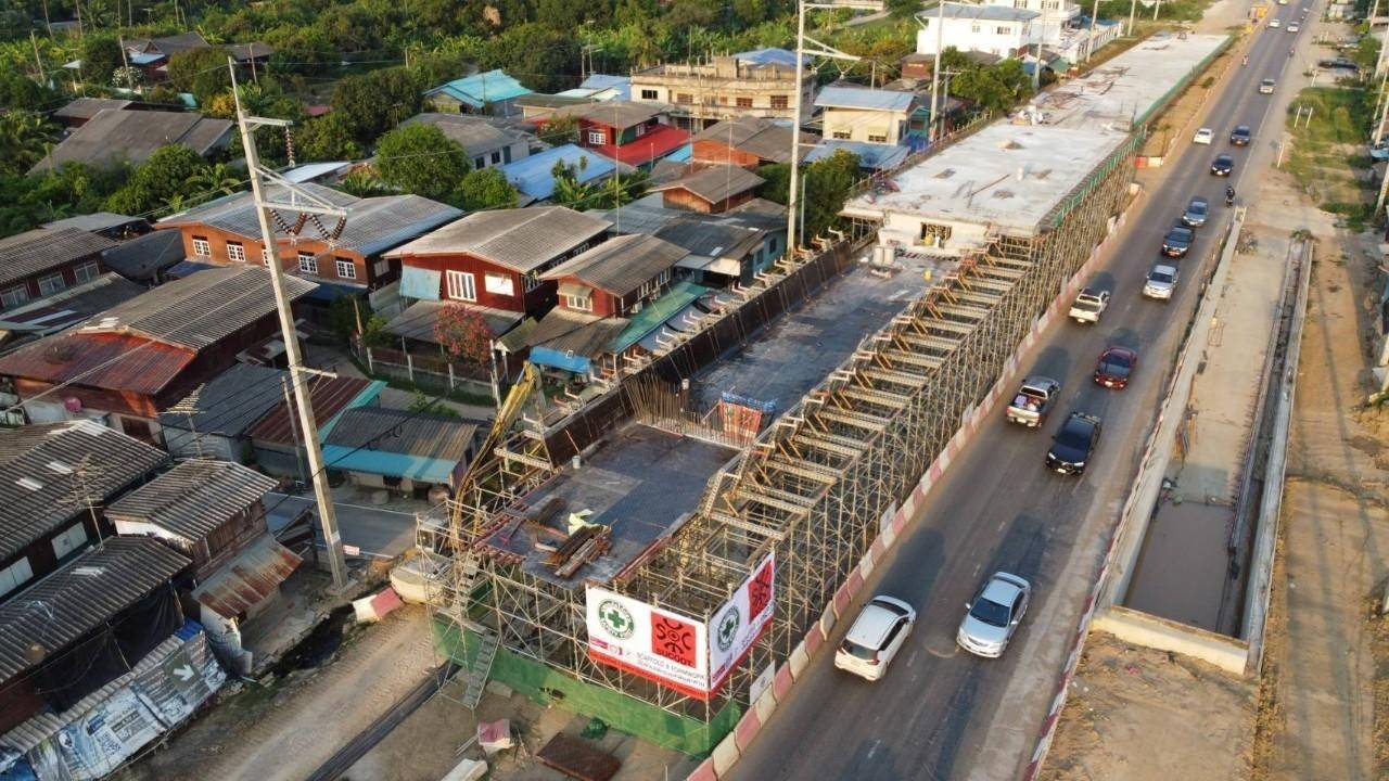 งานก่อสร้างสะพาน - ซูคูทไทย ขายและให้เช่านั่งร้านระบบลิ่มล็อคคุณภาพ